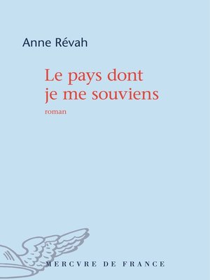 cover image of Le pays dont je me souviens